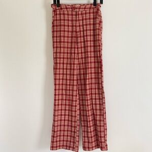 BRANDY MELVILLE Plaid Trouser Pants